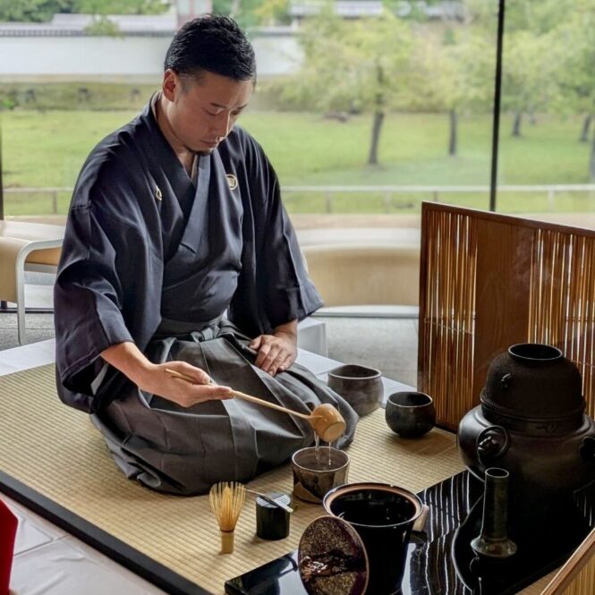 茶道講師 福田籠庵